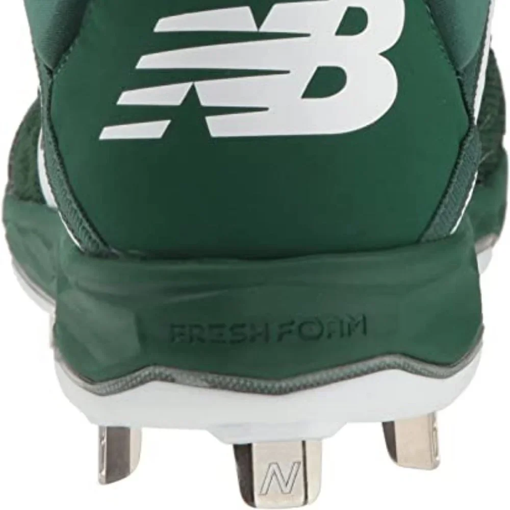 NWT‎ NEW BALANCE 3000 V4 GREEN & WHITE METAL BASEBALL CLEATS/SHOES 17 D (WIDE)